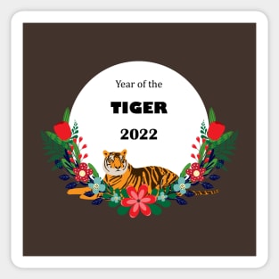 Year of the Tiger 2022 Sticker